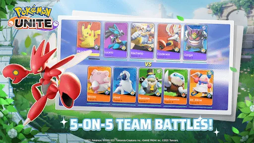 Pokémon UNITE screenshot